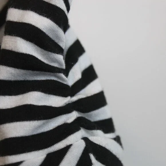 Faded Glory Black White Striped Skirt - Picture 4 of 6